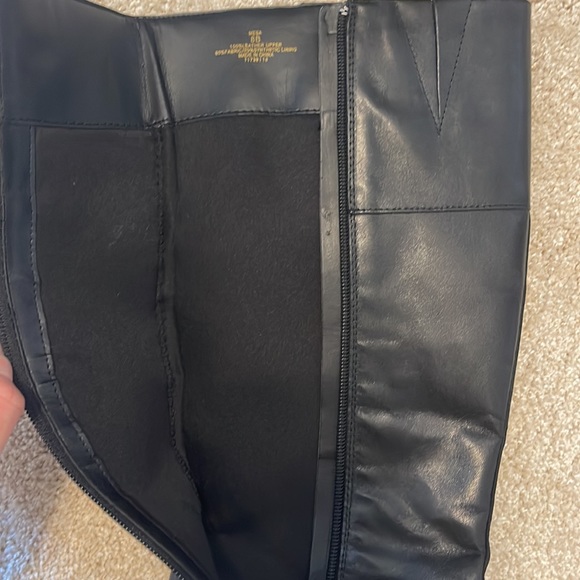 Ralph Lauren Black Tall Boots - Picture 5 of 9